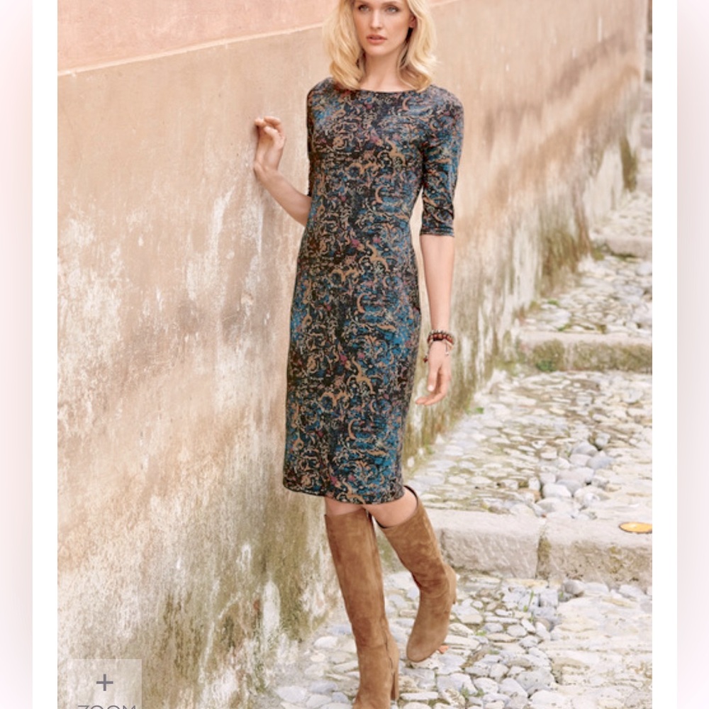 PERUVIAN CONNECTION Pima Cotton Dress